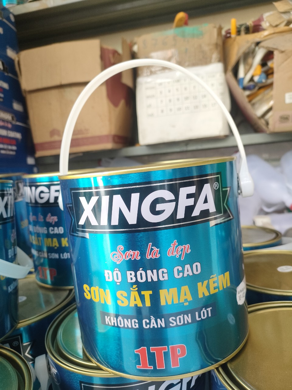 SƠN SẮT MẠ KẼM 1 THÀNH PHẦN XINGFA LON 2.7KG