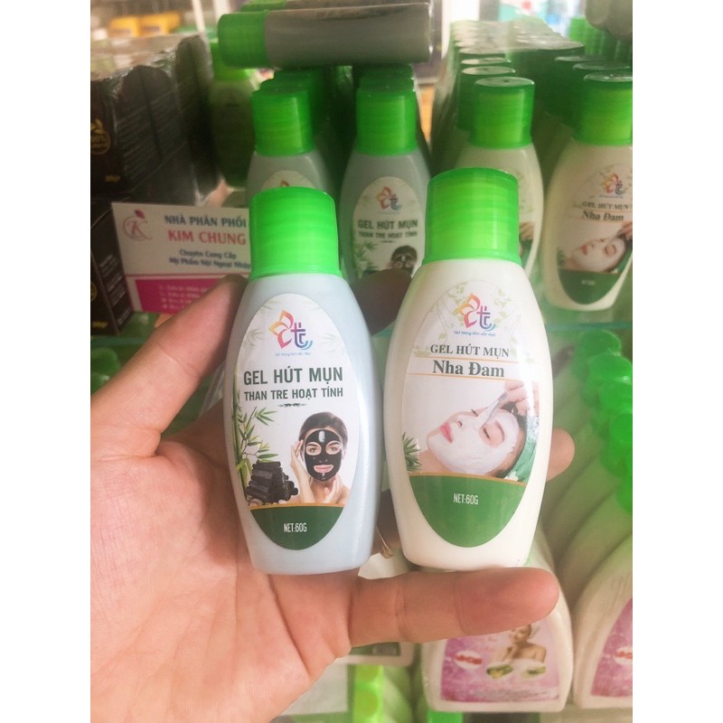 Gel lột mụn T&T 60g (Nha đam, Than hoạt tính) - Chính Hãng
