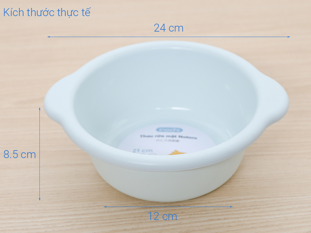 Thau Rửa Mặt Trẻ Em Inochi (21cm) [HCM-Giao hoả tốc 2h]