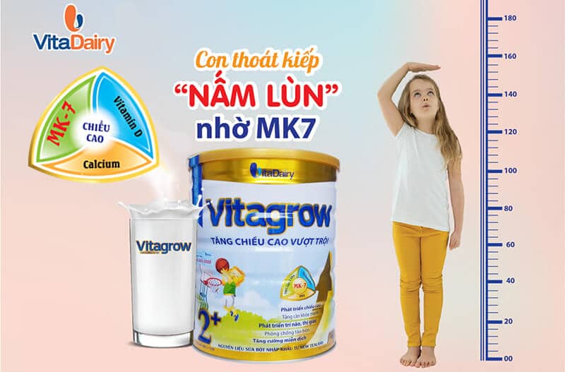 Sữa bột Vitagrow 1+ 2+ 900g (Date 2026)