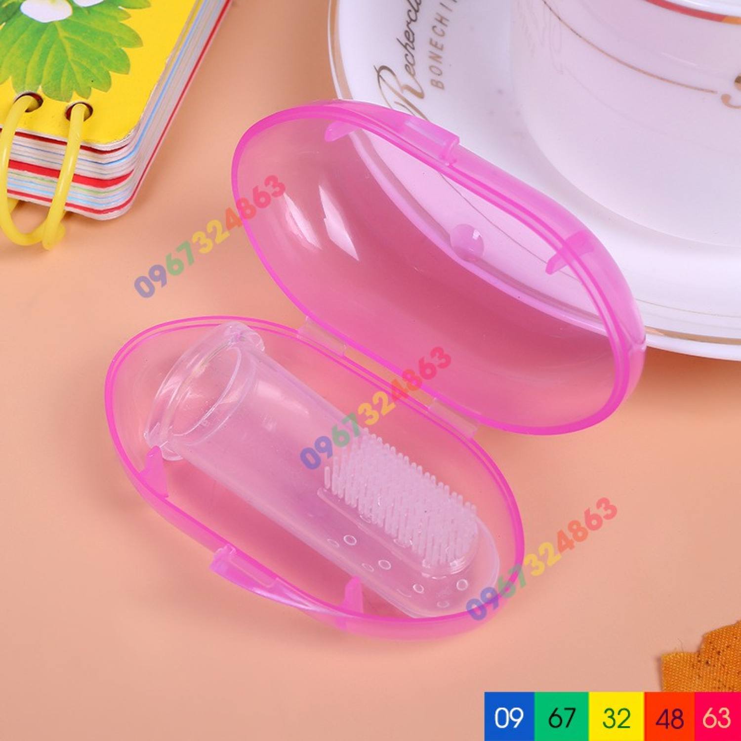 Rơ lưỡi silicon cho bé từ 6 đến 18 tháng