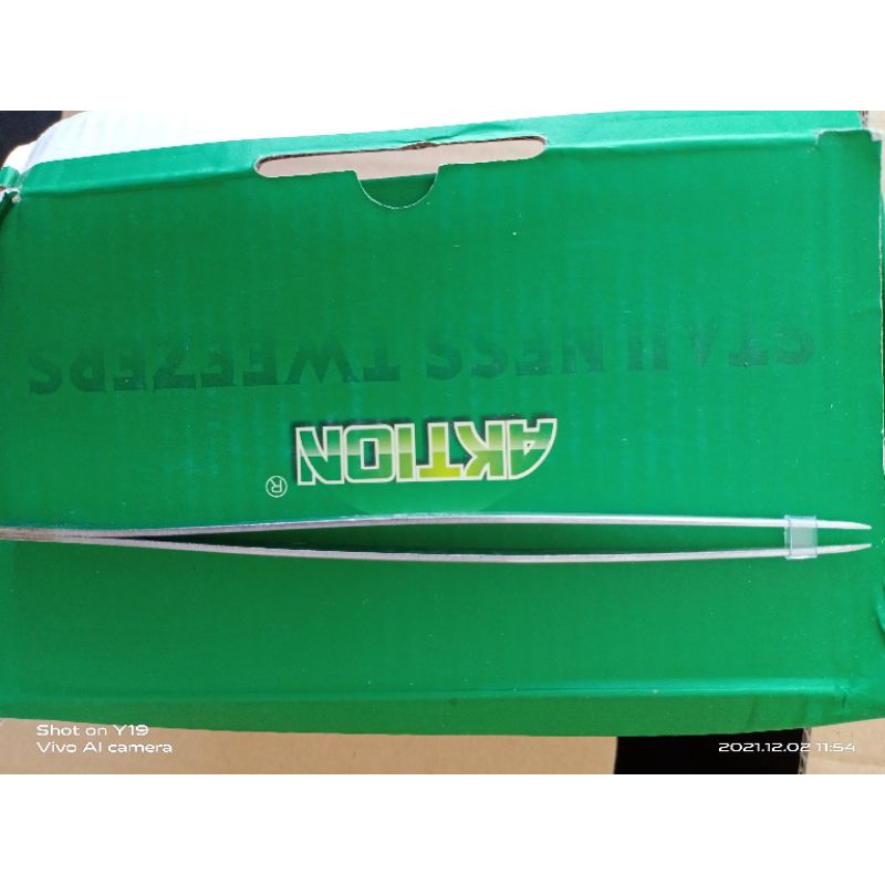 Nhíp thẳng gắp chỉ nghành may mặc (cái)