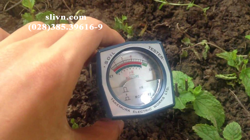MÁY ĐO pH ĐẤT VÀ ĐỘ ẨM DM15