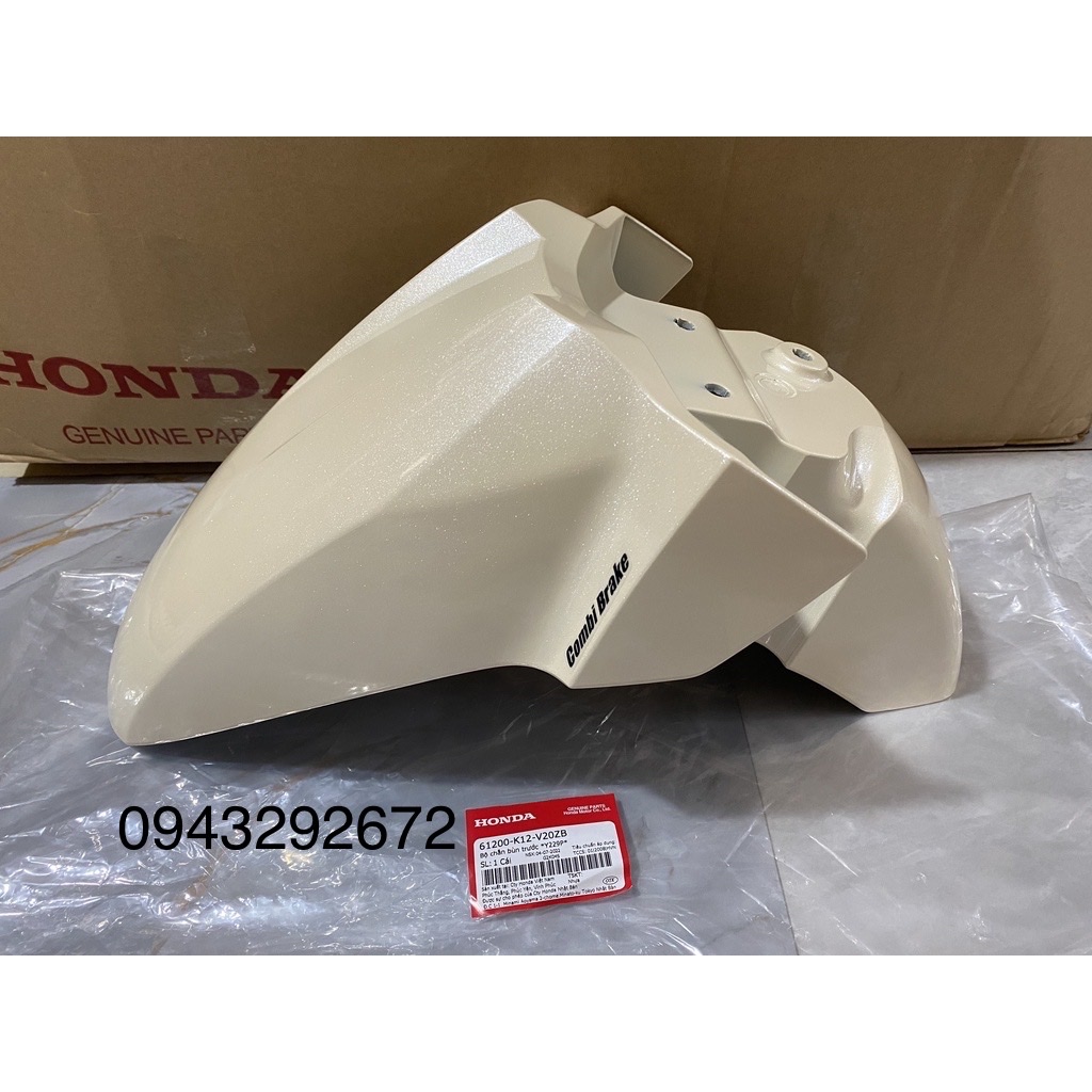 Dè lead 125 vàng nhạt tươi honda