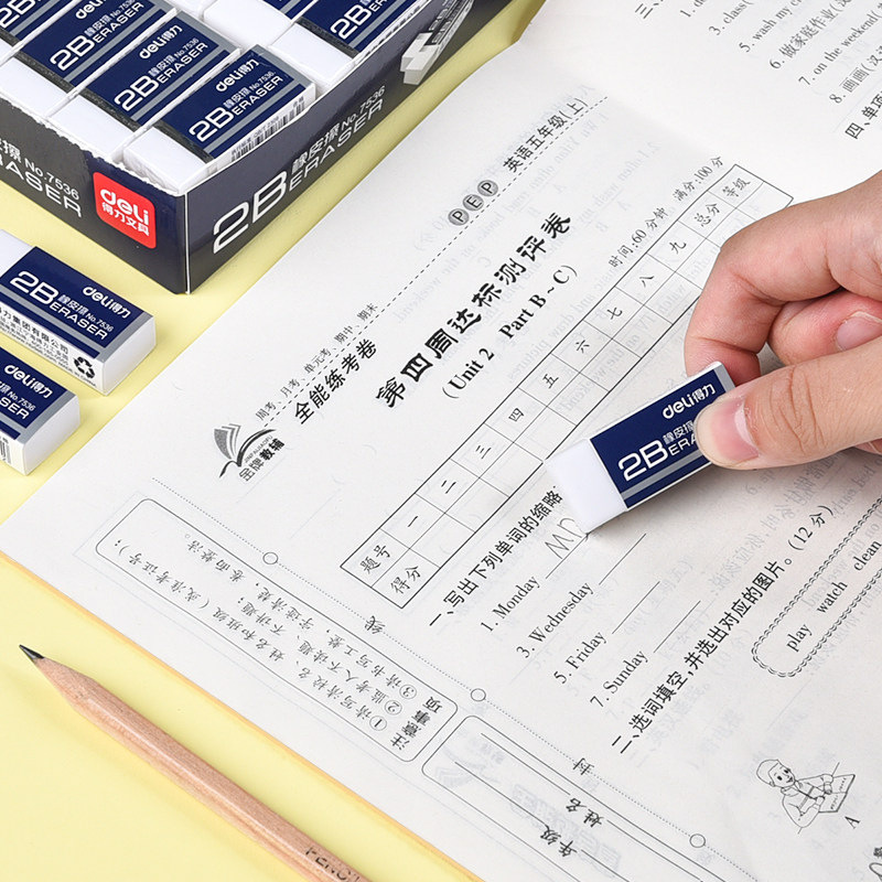 Gôm tẩy bút chì Deli cao cấp