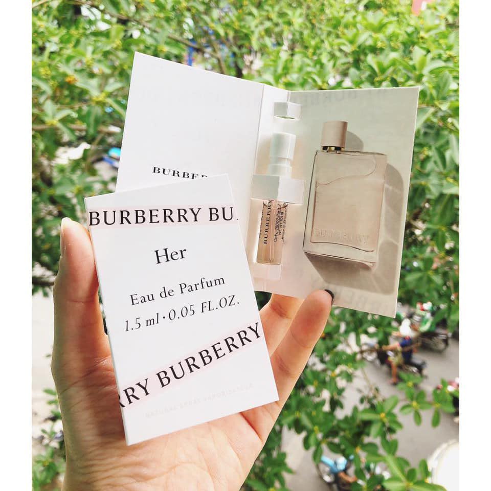 Vial Nước Hoa Burberry Her EDP 1ml