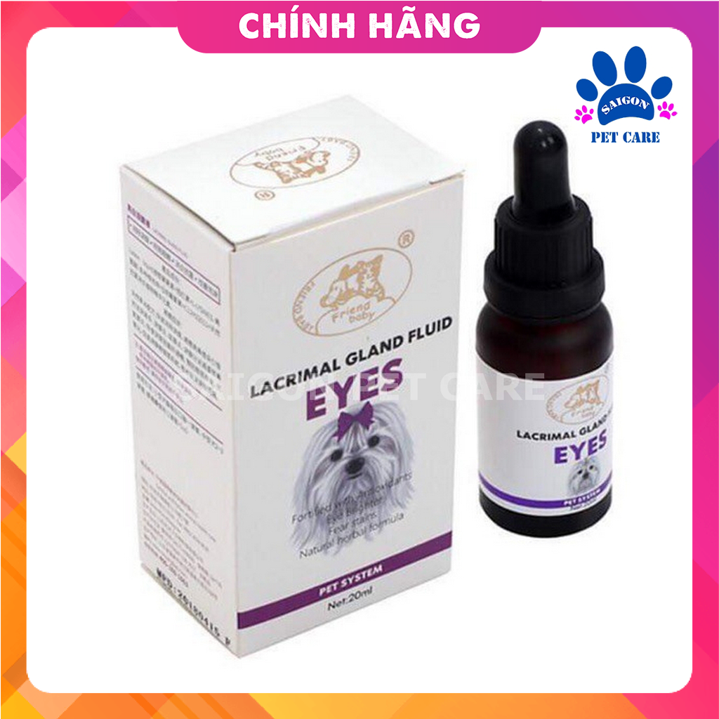 Thuốc trị chảy nước mắt cho chó mèo Lacrimal Gland Fluid EYES