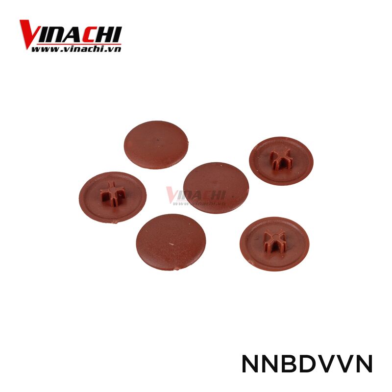 Nút Nhựa Bịt Đầu Vít - Túi 1000 Cái Bịt Đàu Vít Màu Nâu Che Đi Phần Đầu Vít, Giúp Cho Sản Phẩm Nội Thất Trở Nên Đẹp Hơn, Tính Thẩm Mĩ Cao