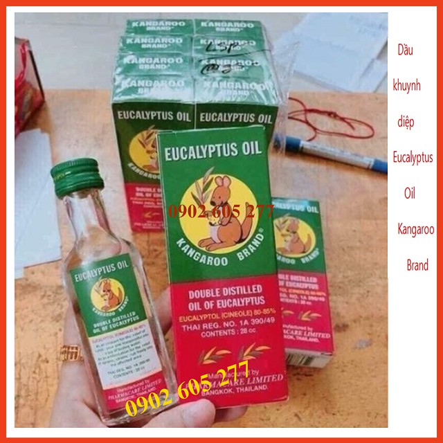 Dầu khuynh diệp Kangaroo Thái Lan 28cc