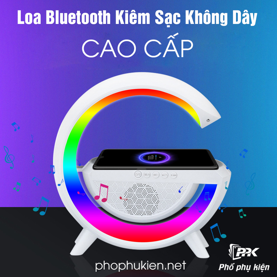 loa g Bluetooth 7 mầu kiêm sạc không dây