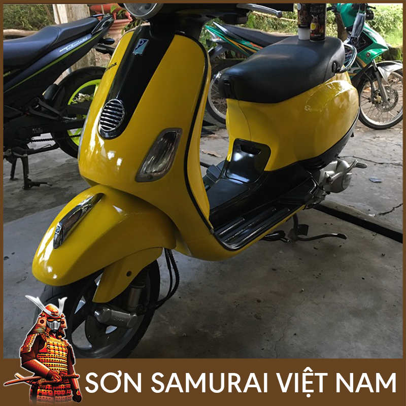 Sơn samurai vàng - Chai sơn màu vàng 1728 sơn xịt samurai