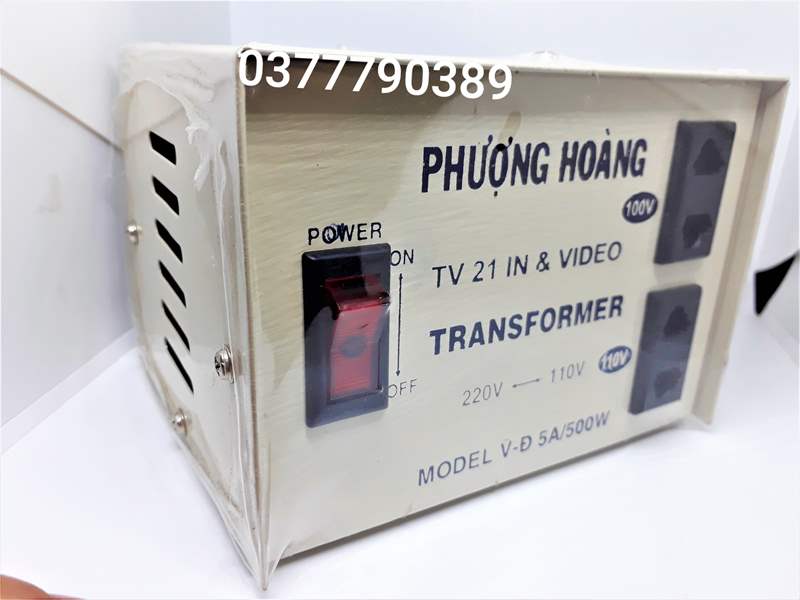 [HCM]biến áp điện 220-110