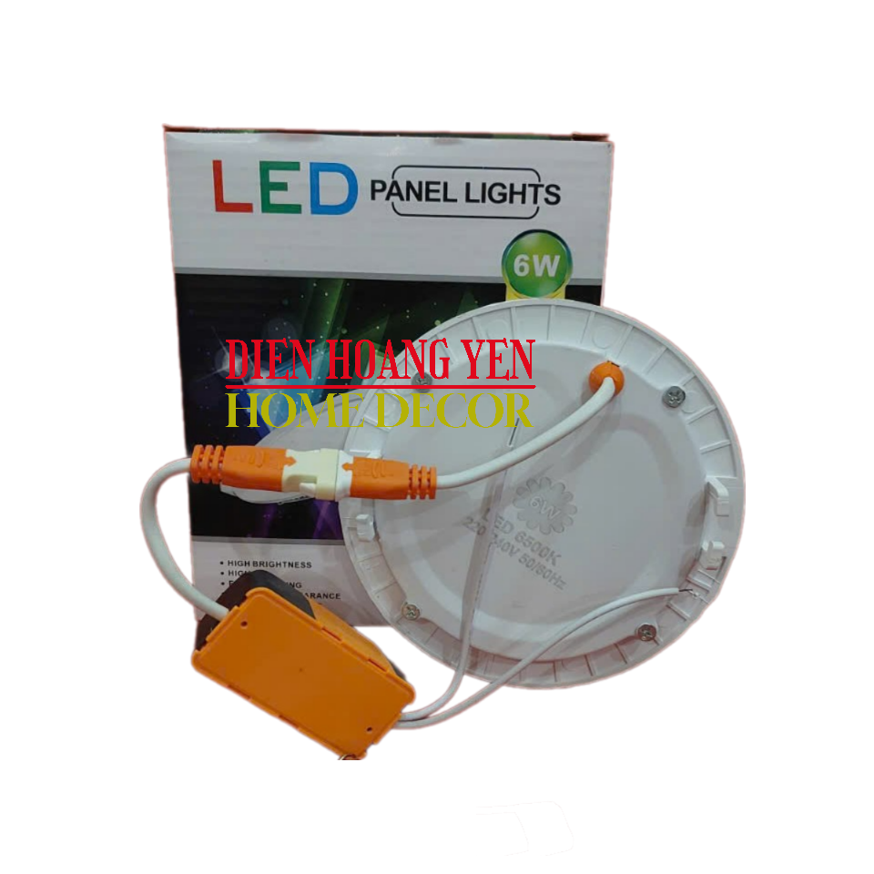 Bộ 4 đèn Led downlight âm trần siêu mỏng 6W