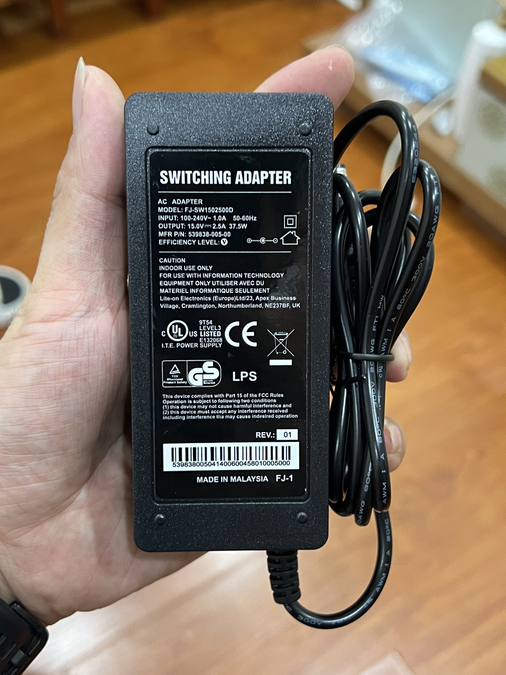 Adaptor nguồn đàn piano roland rp30