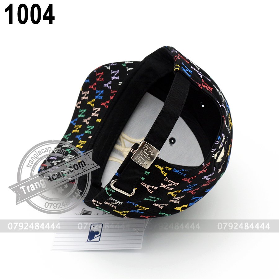 Nón kết MLB Monogram NY sắc màu