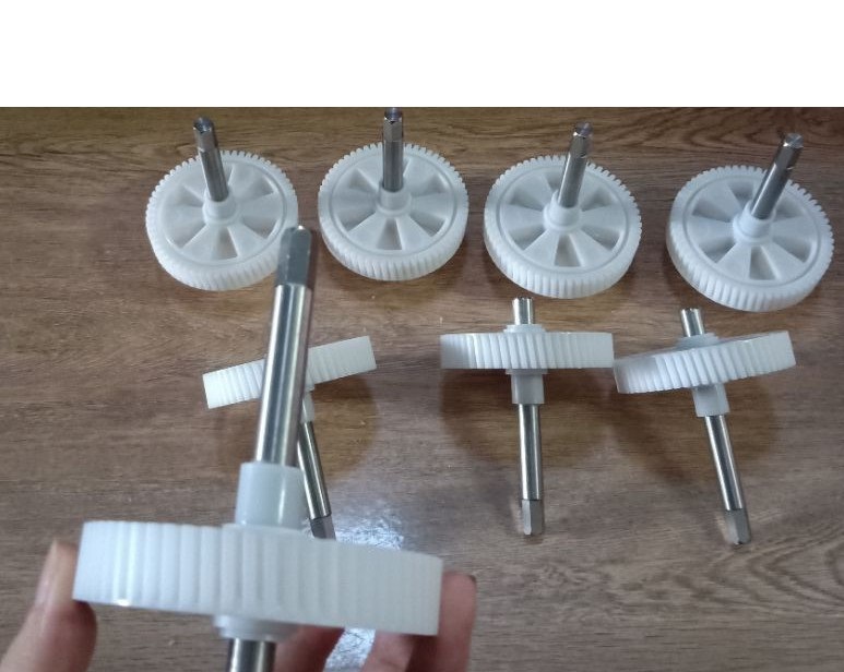 Trục có bánh răng động cơ ép máy ép chậm SAVTM