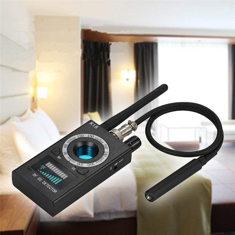 Thiết bị phát hiện máy ghi âm và camera wifi K18 - Máy phát hiện camera siêu nhỏ K18