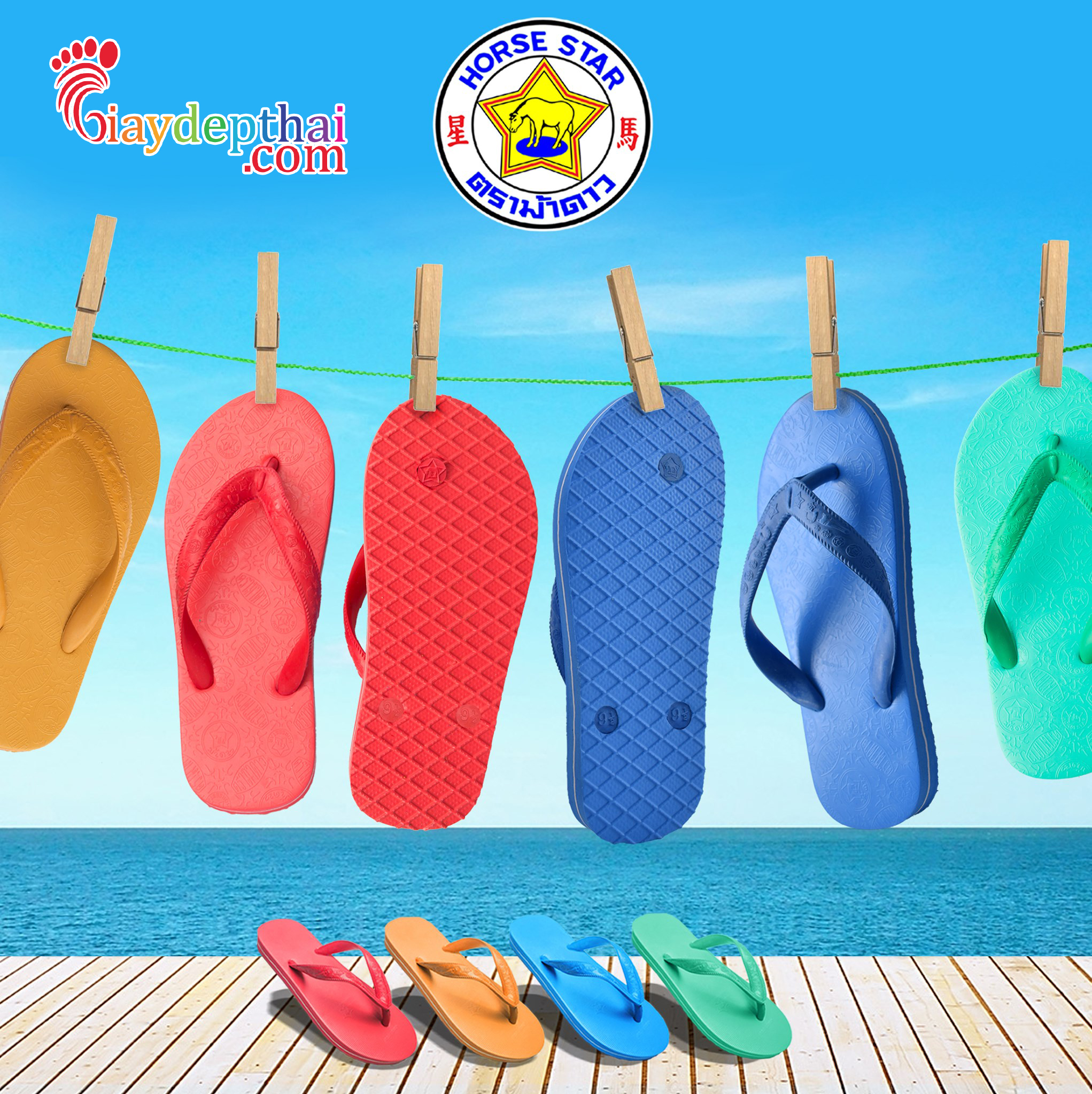 Dép Tông Lào Thái Lan huyền thoại siêu bền