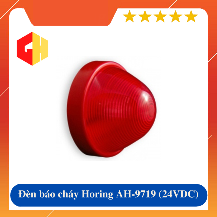Đèn Báo Cháy 24V AH-9719 Horing Có Kiểm Định - Dùng Với hệ thống và Tủ Báo Cháy