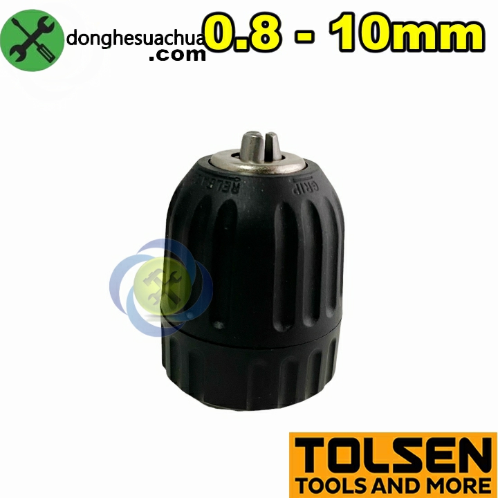 Đầu kẹp mũi khoan 10mm tolsen 79170