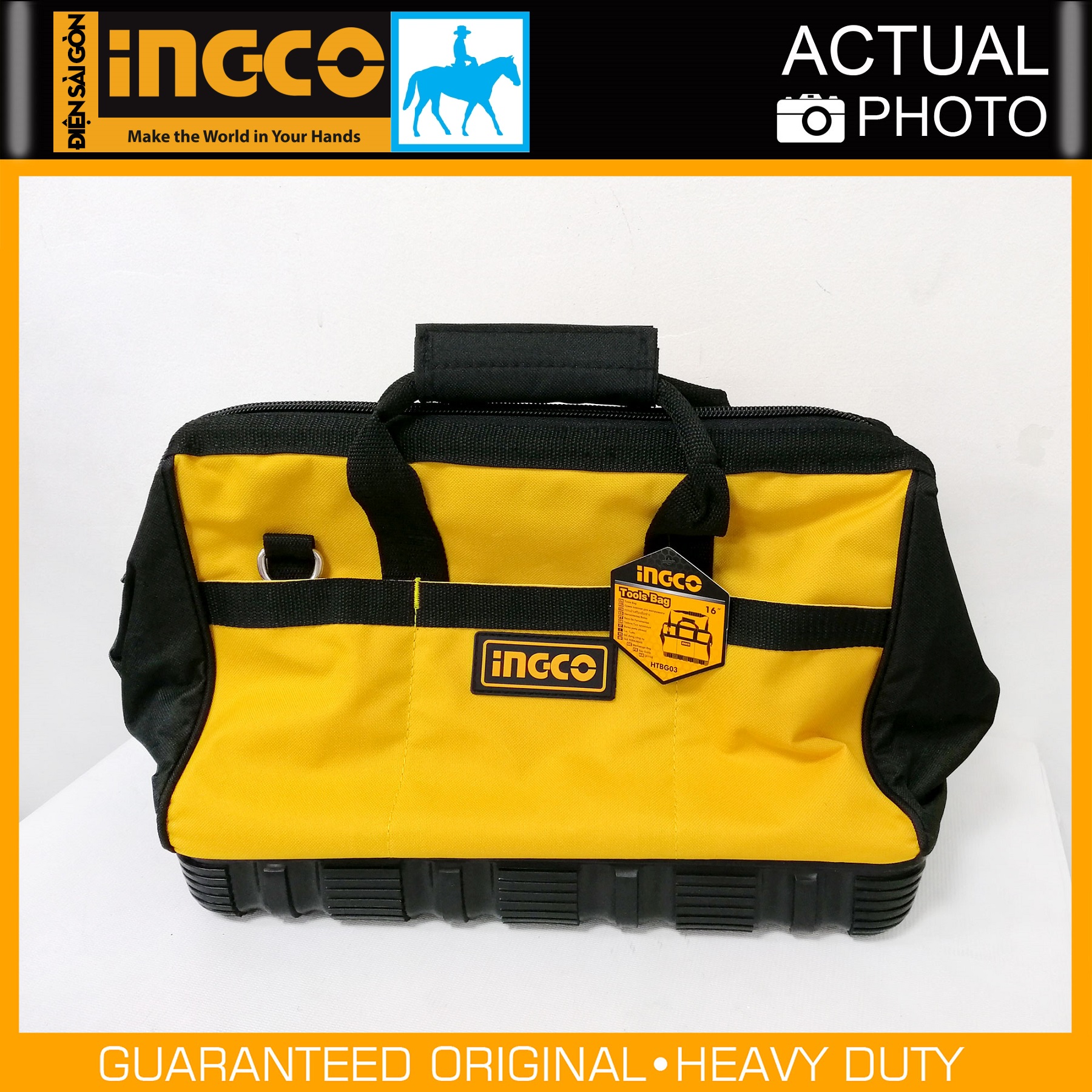 Túi đựng đồ nghề 16inch Tools Bag INGCO HTBG03