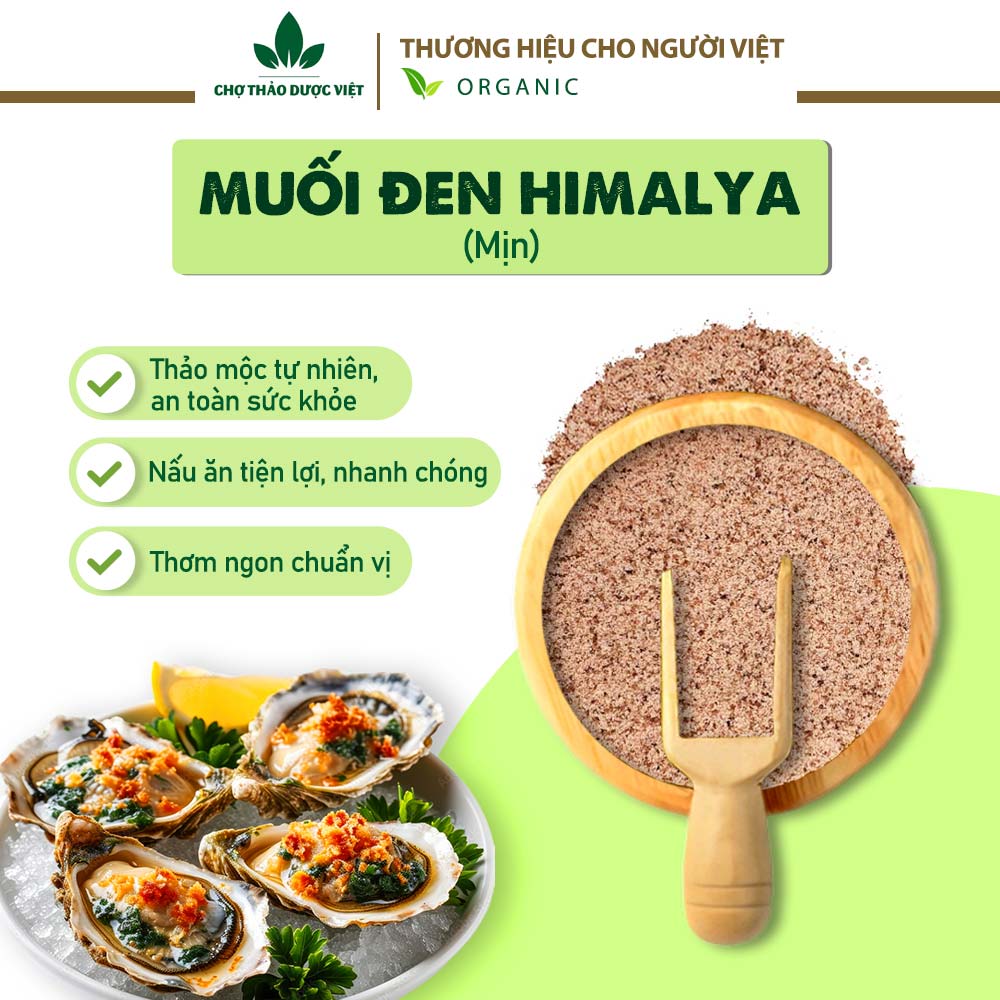 100g Muối hồng Himalaya dạng hạt mịn nguyên chất - Chợ Thảo Dược Việt