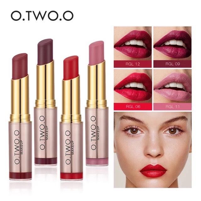 Son thỏi O.two.o lì fit môi
