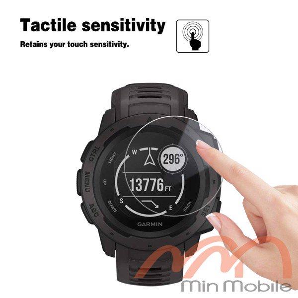 Kính cường lực đồng hồ Garmin Instinct