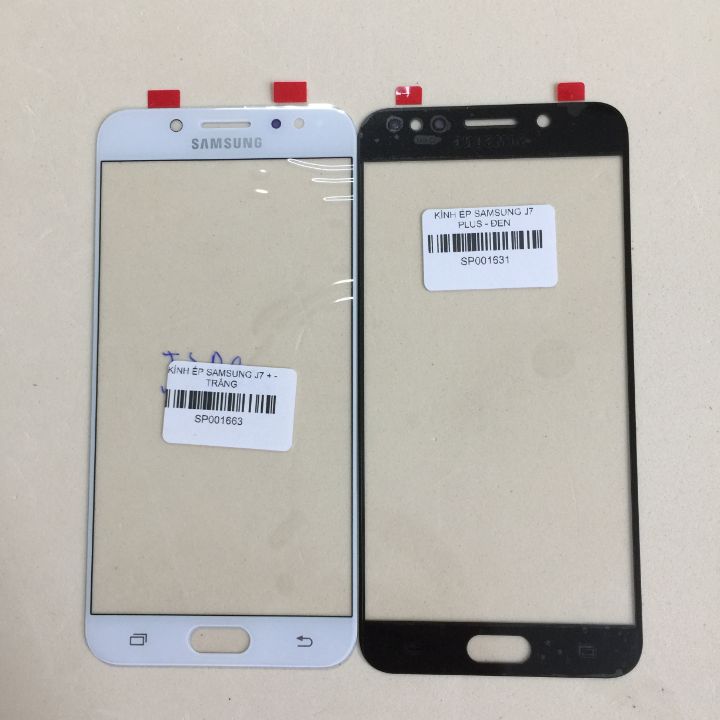 Mặt kính ép OCA Samsung J7 Plus