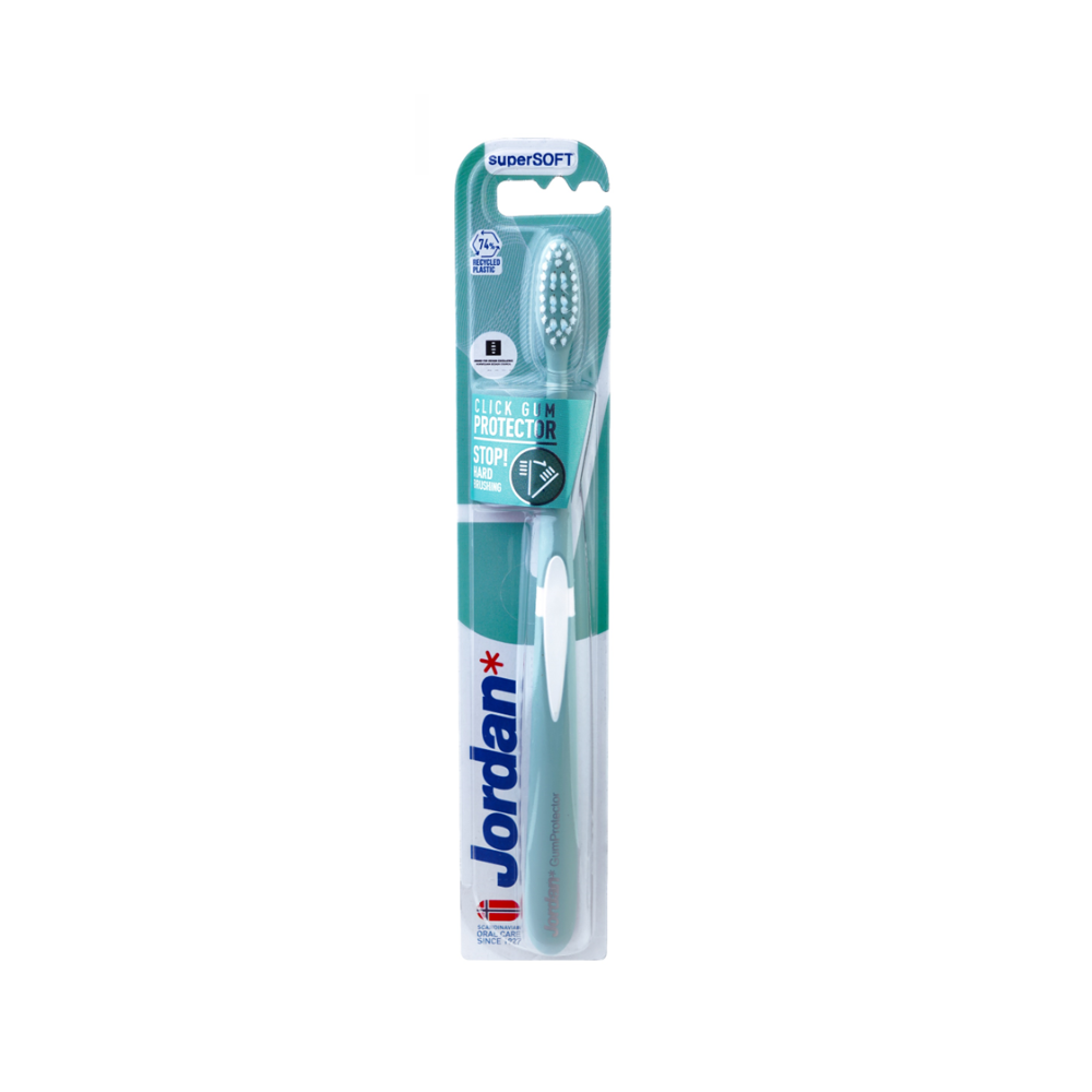 Bàn Chải Đánh Răng Click Gum Protector Jordan (Giao Mẫu Ngẫu Nhiên)