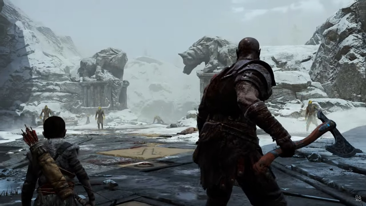 [Hcm]God of War 4 Ps4 Game Disc