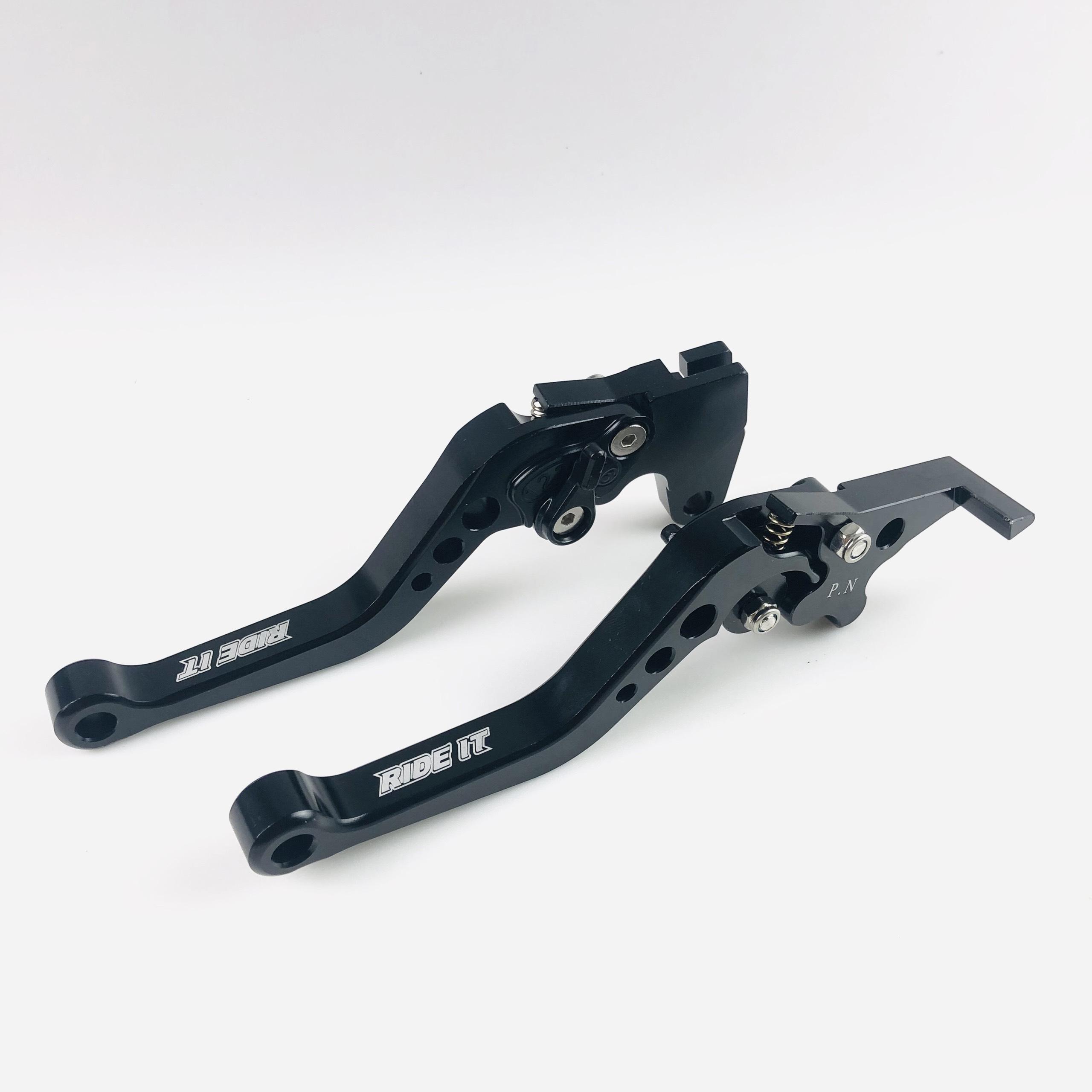 Tay thắng 6 số tăng chỉnh nhập khẩu dùng cho các dòng xe Nouvo / Mio/ Luvias ( màu đen) - Sài Gòn Maxspeed