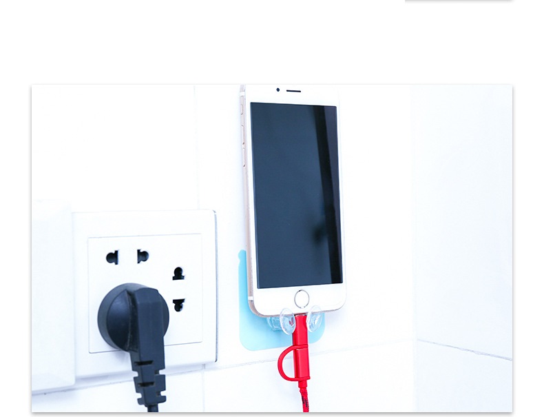 Móc dán tường treo phích cắm đa năng (5 móc)