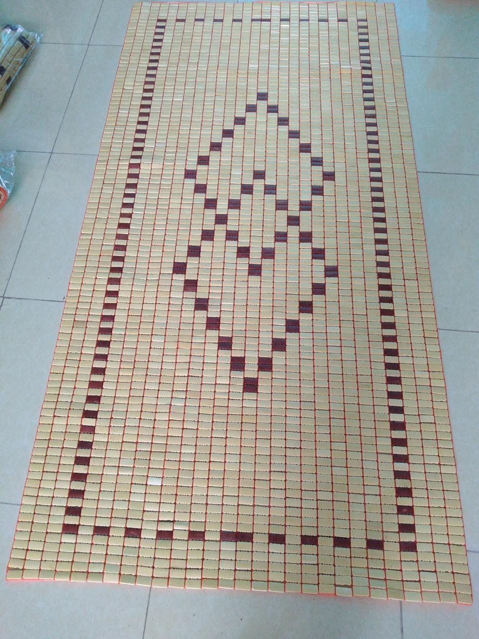 Chiếu trúc/ chiếu tre 100*190m hạt vàng , hạt nâu