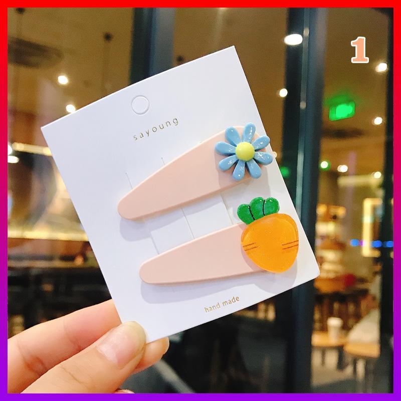 [HCM]Set 2 kẹp tóc Trái cây 4 mùa XINH - NHShop