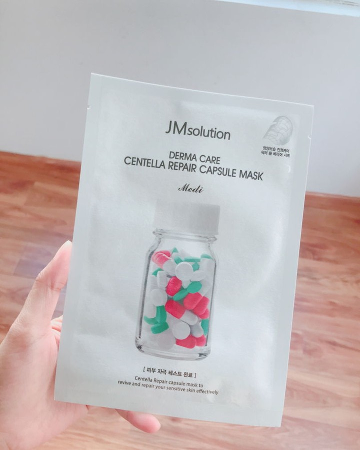 Mặt Nạ JM Solution Derma Care Centella Repair Capsule Mask Medi 30ml