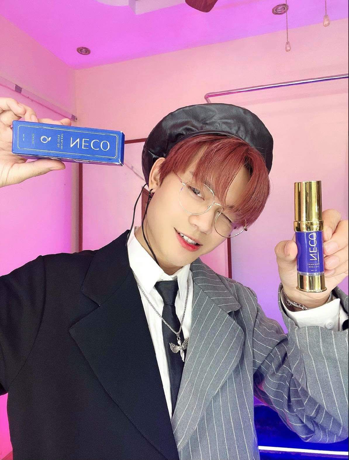 Xịt Thơm miệng NeCo hương Dâu