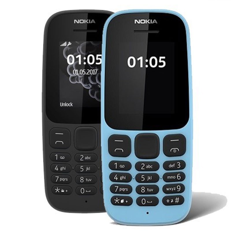 Điện Thoại Nokia 105 (2017) 1 Sim  pin sạc mới(máy mới 90%)