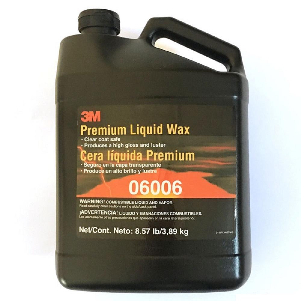 Dung dịch đánh bóng sơn xe 3M Premium Liquid Wax 3.78L