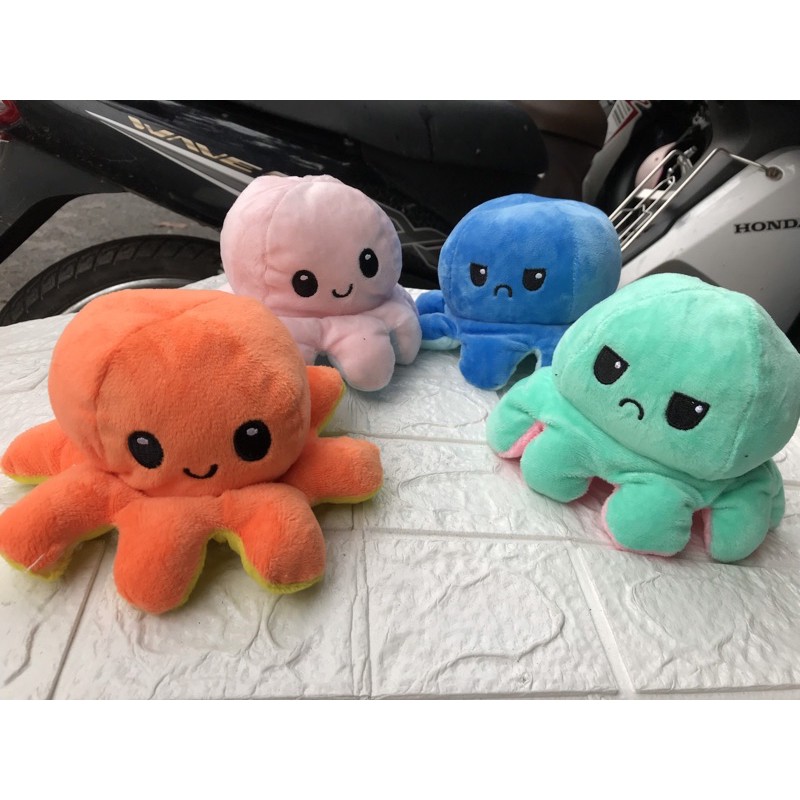 Bạch tuộc cảm xúc 2 mặt sz 20cm siêu cute