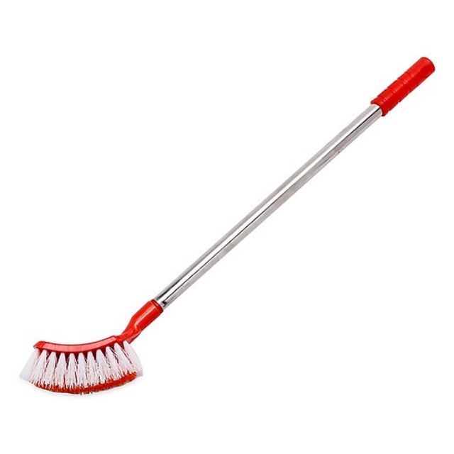 Bàn chải Cọ Chà toilet cán inox dài