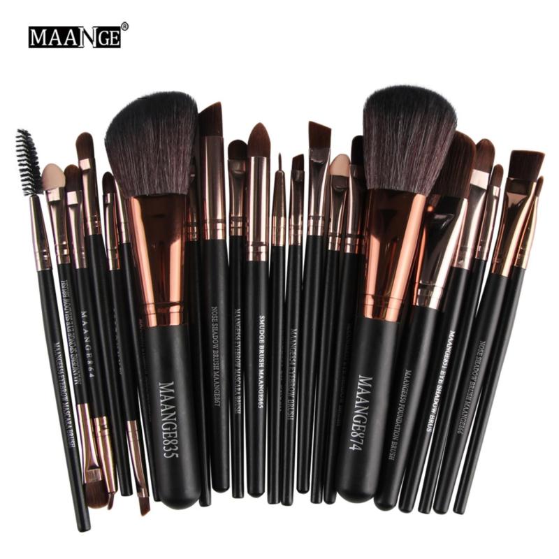 MAANGE 22 Bộ Cọ Trang Điểm Dụng Cụ Làm Đẹp