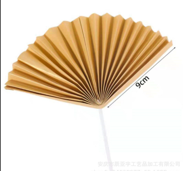 Quạt giấy trang trí tết