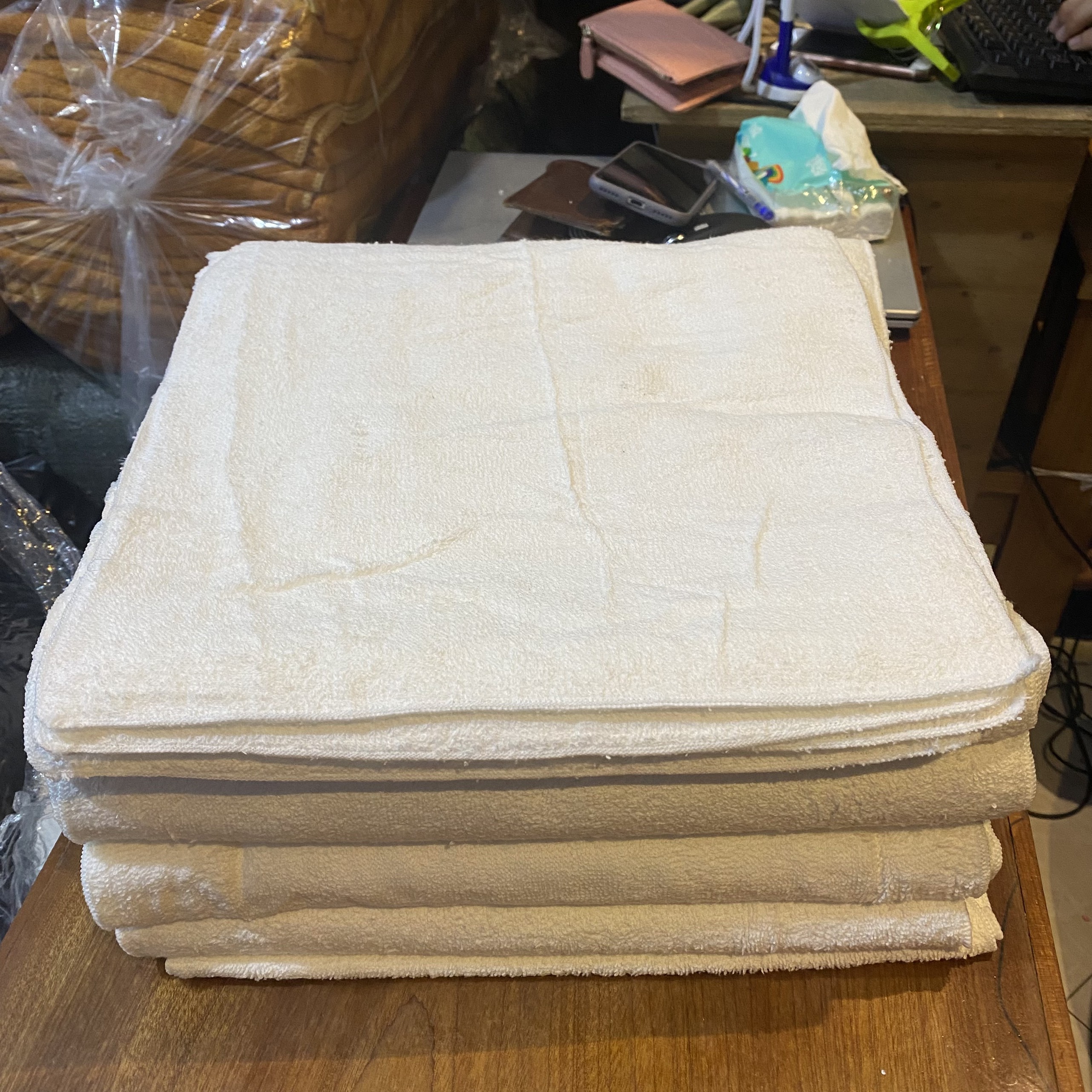 Khăn cân ký cotton để lau chùi