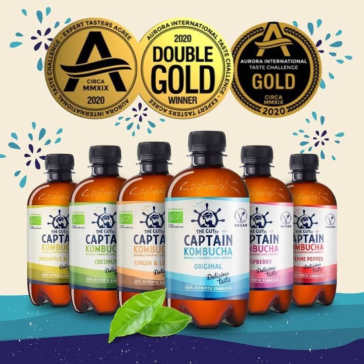 Trà Kombucha hữu cơ (Organic Kombucha Tea) - THE GUTsy CAPTAIN
