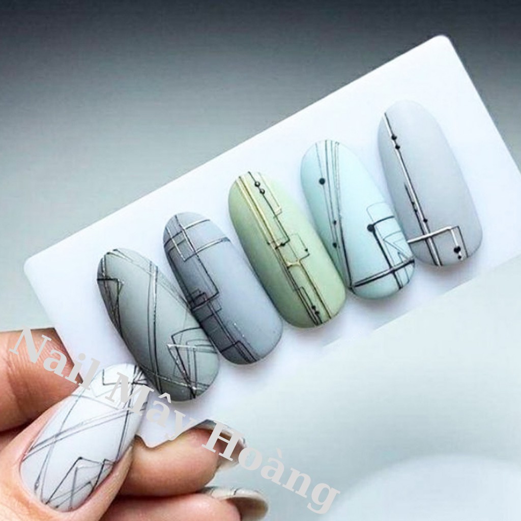 g.el vẽ móng, g.el vẽ nhện Lẻ Màu Đen-Trắng