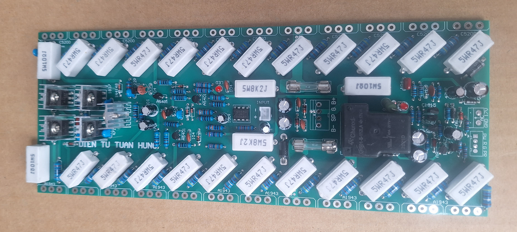 MẠCH CÔNG SUẤT 48 SÒ 3U
