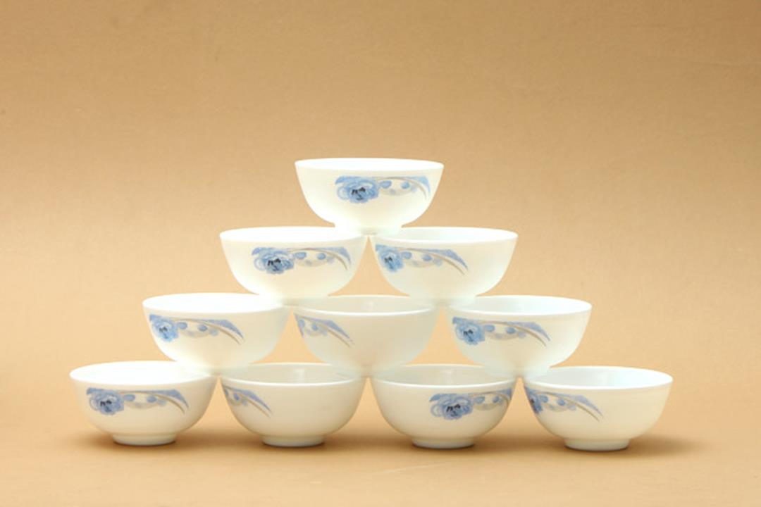 BỘ 10 CHÉN SỨ HOA VĂN CAO CẤP