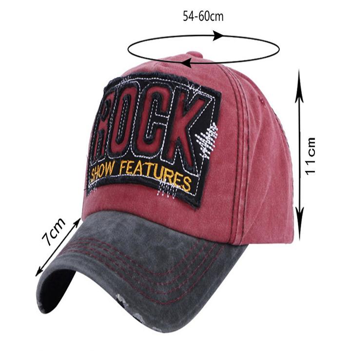 Nón, mũ GenZ jean ROCK thời trang cá tính