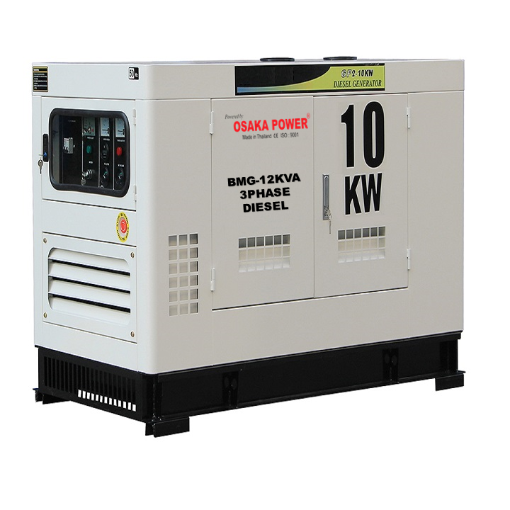 Máy Phát Điện Chạy Dầu Osaka Power 12KVA-3pha